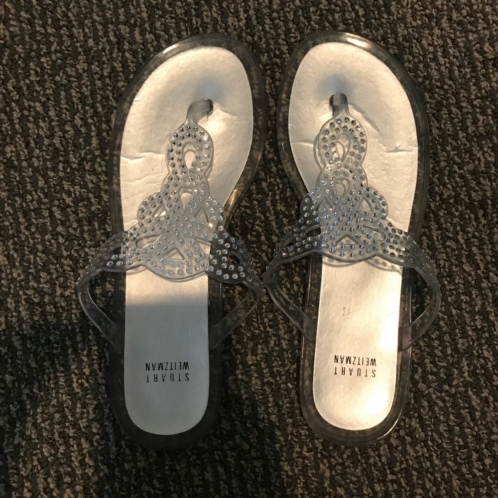 Stuart Weitzman Mermaid Jelly Sandals